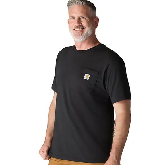 Carhartt Other - Carhartt Loose Fit Short Sleeve Cotton T-Shirt Pocket Relaxed Work Basic Large